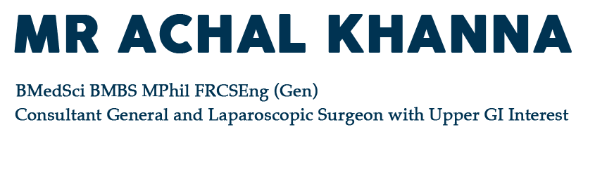 Mr Achal Khanna website logo
